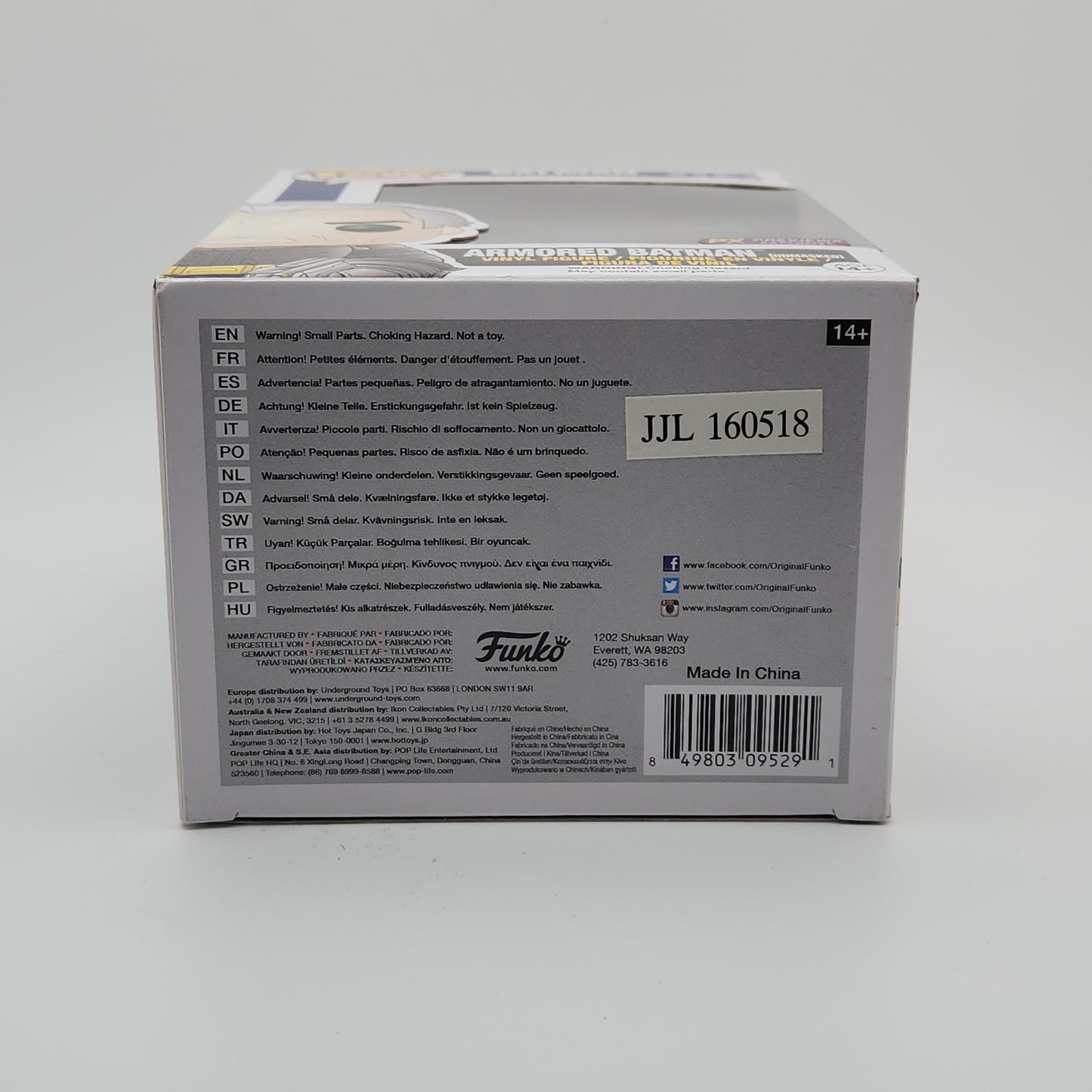 Funko Pop! Heroes- Batman The Dark Knight Returns: Armored Batman (Unmasked)