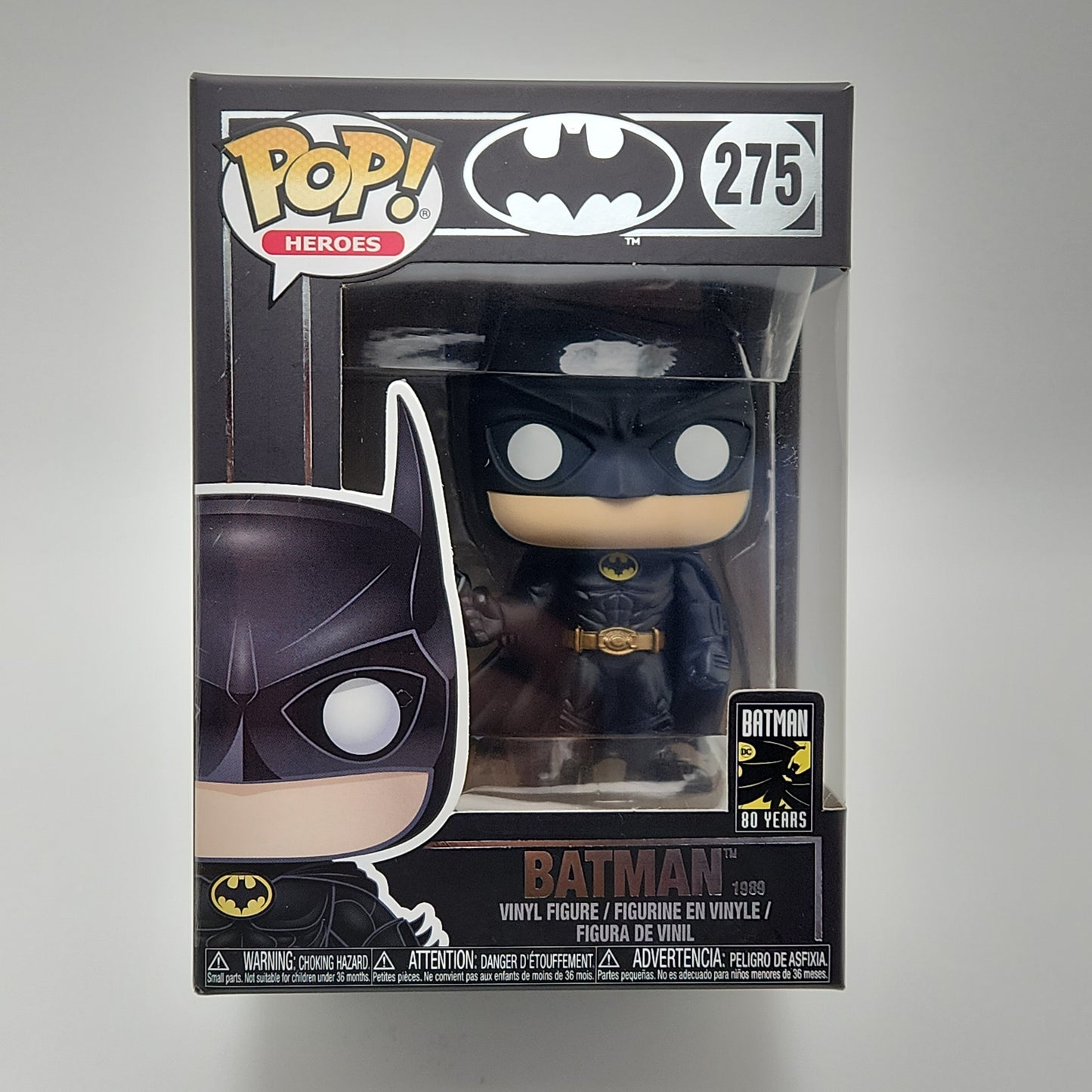 Funko Pop! Heroes- Batman 80 Years: Batman 1989 (with Batarang)