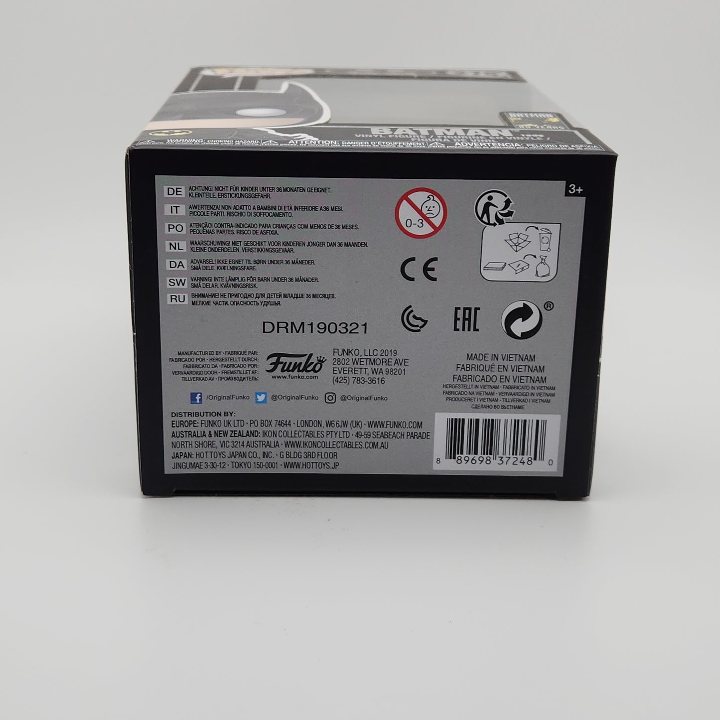 Funko Pop! Heroes- Batman 80 Years: Batman 1989 (with Batarang)