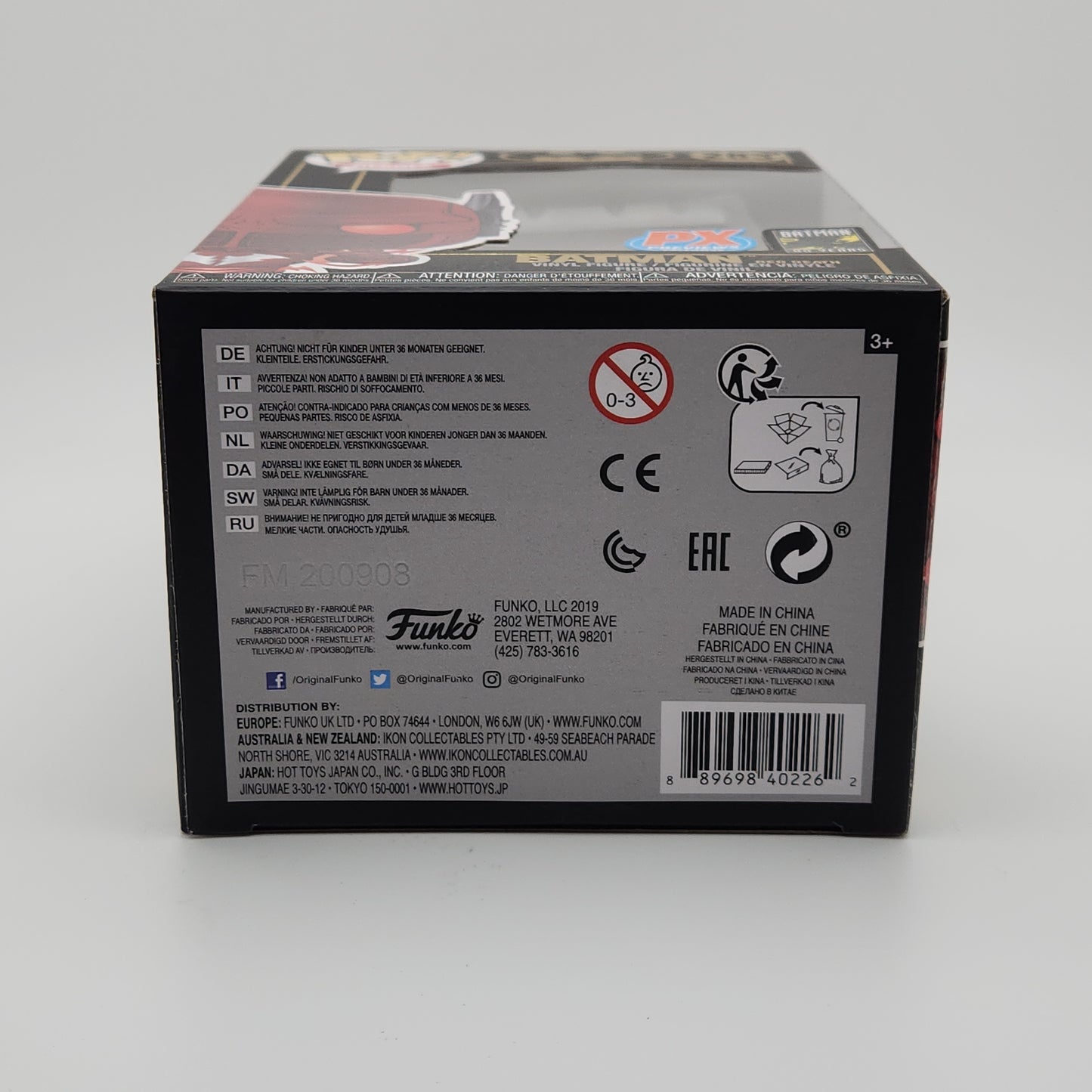 Funko Pop! Heroes- Batman 80 Years: Batman (Red Death)