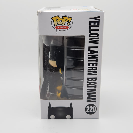 Funko Pop! Heroes- DC Super Heroes: Yellow Lantern Batman (Glows in the Dark)