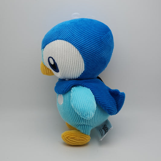 Pokémon- Piplup Corduroy Plush (8") Officially Licensed