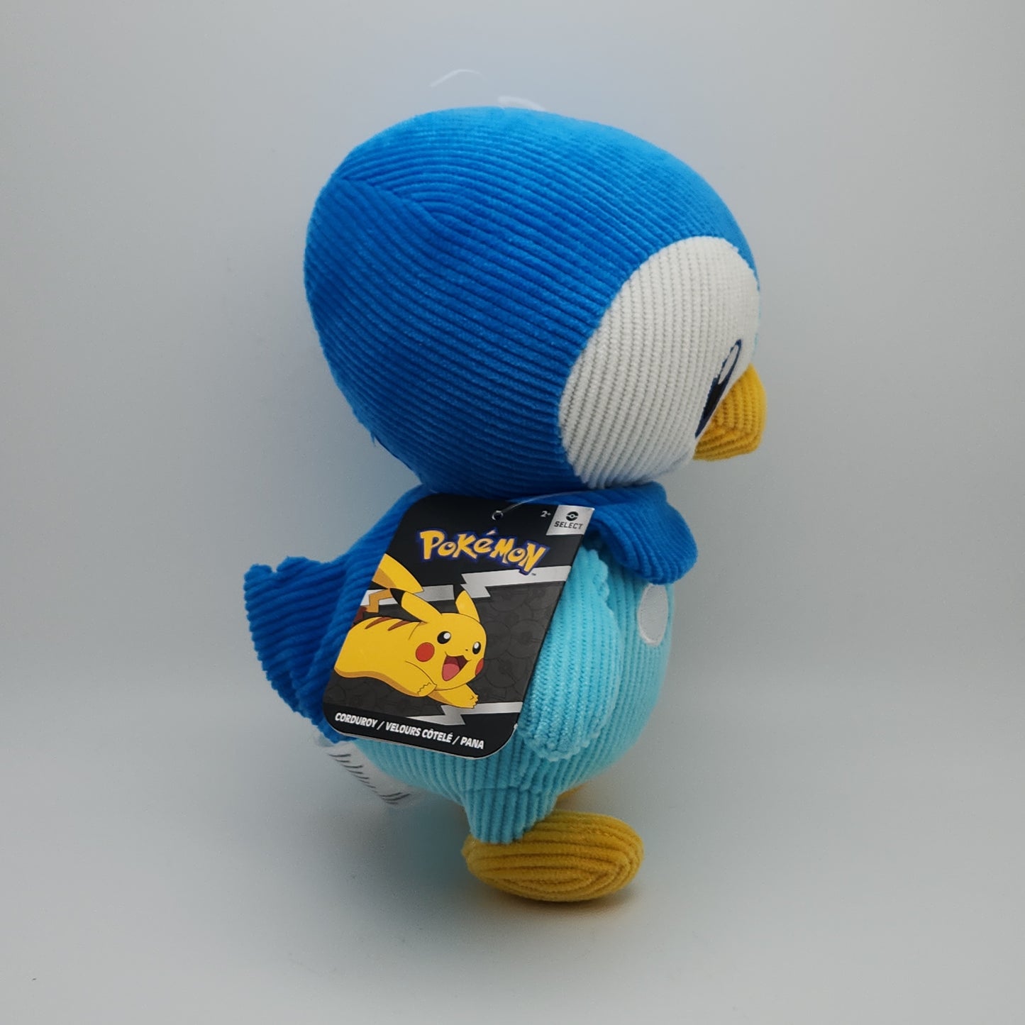 Pokémon- Piplup Corduroy Plush (8") Officially Licensed