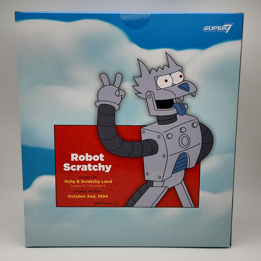 Super7 Ultimates- The Simpsons: Robot Scratchy