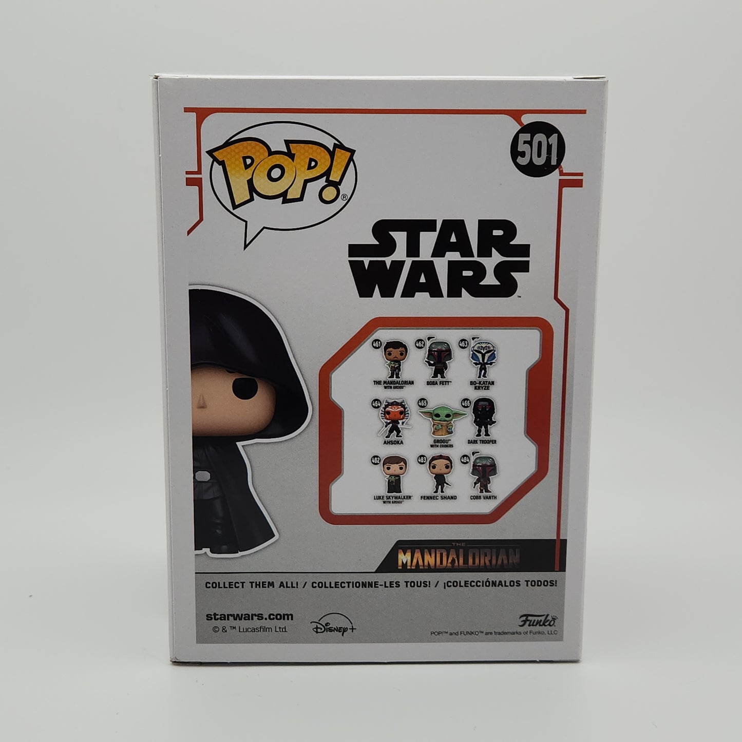 Funko Pop! Television- Star Wars: The Mandalorian- Luke Skywalker (Hooded)