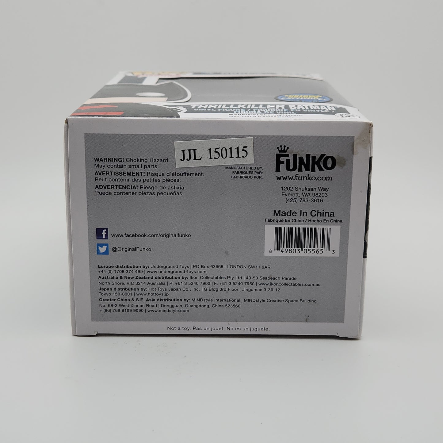 Funko Pop! Heroes- DC Superheroes: Thrillkiller Batman