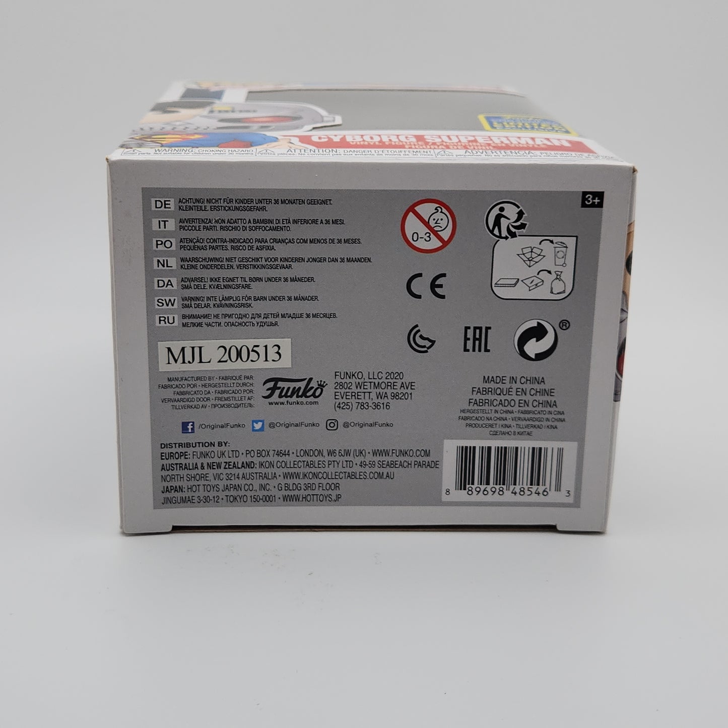 Funko Pop! Heroes- Superman: Cyborg Superman