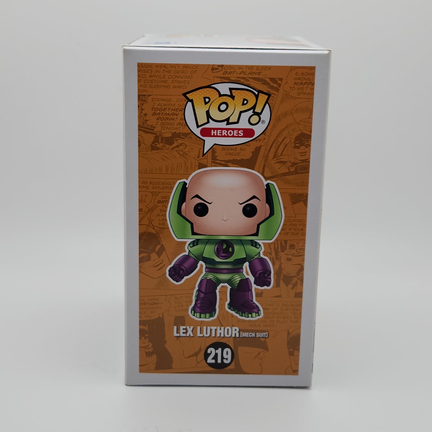 Funko Pop! Heroes- DC Super Heroes: Lex Luthor (Mech Suit) Metallic