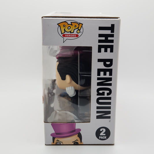 Funko Pop! Heroes- Batman Classic TV Series: Batman vs The Penguin (2pk)