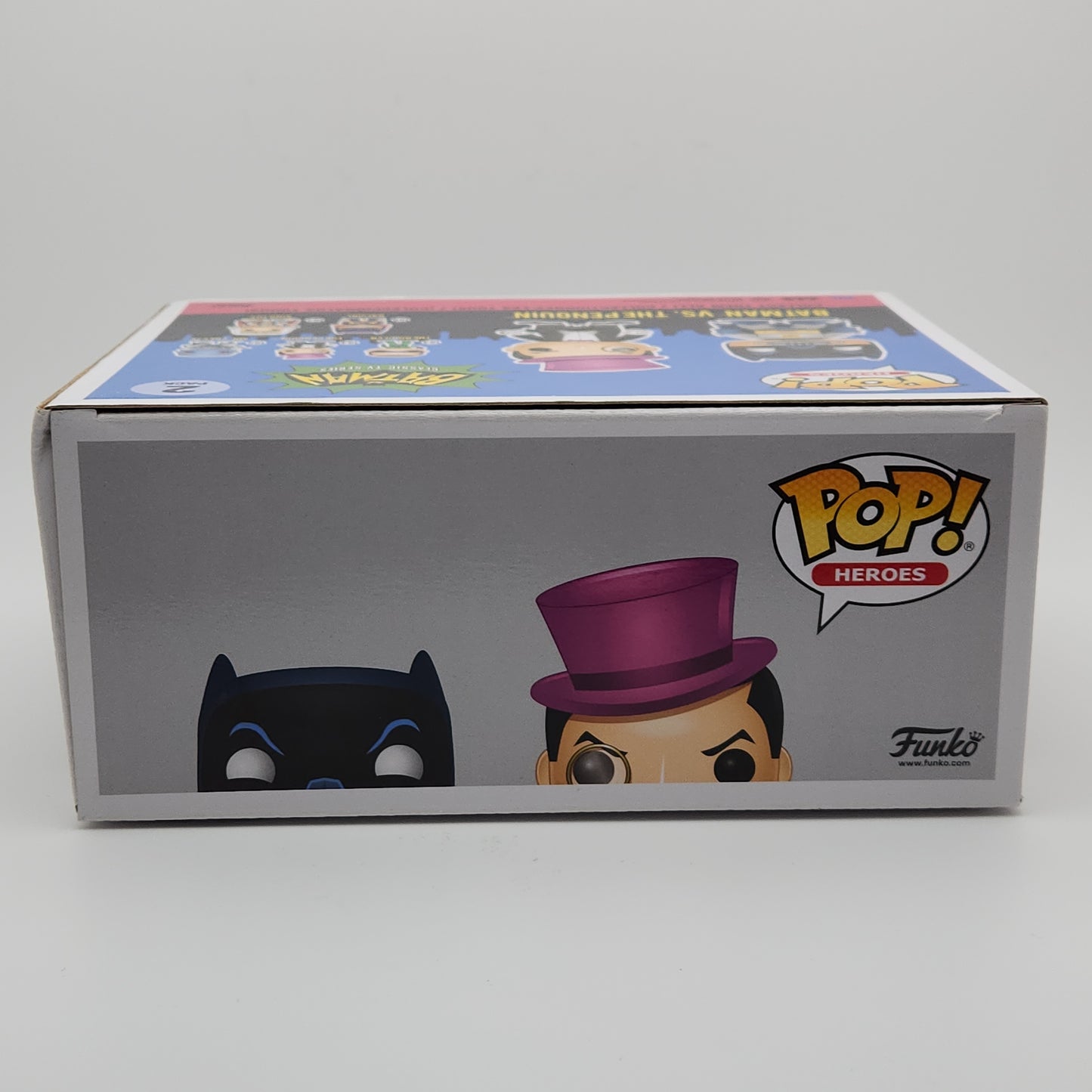 Funko Pop! Heroes- Batman Classic TV Series: Batman vs The Penguin (2pk)