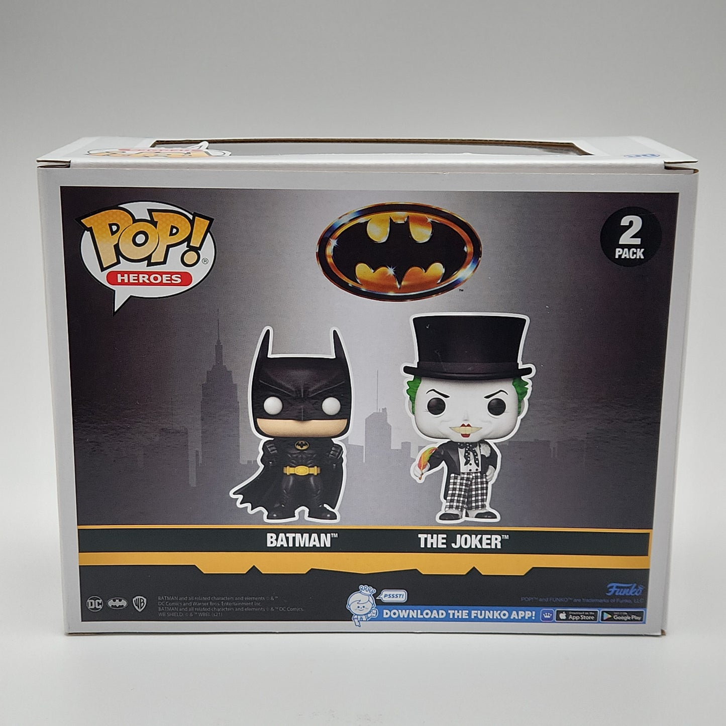 Funko Pop! Heroes- Batman 1988: Batman & The Joker (2pk)