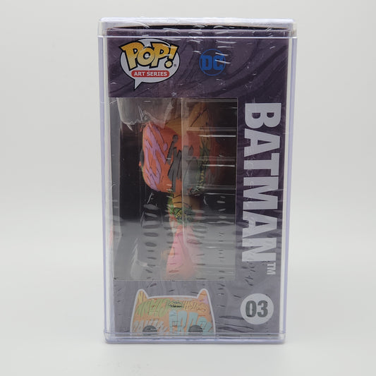 Funko Pop! Artist Series- Batman: Batman (Orange/Yellow)