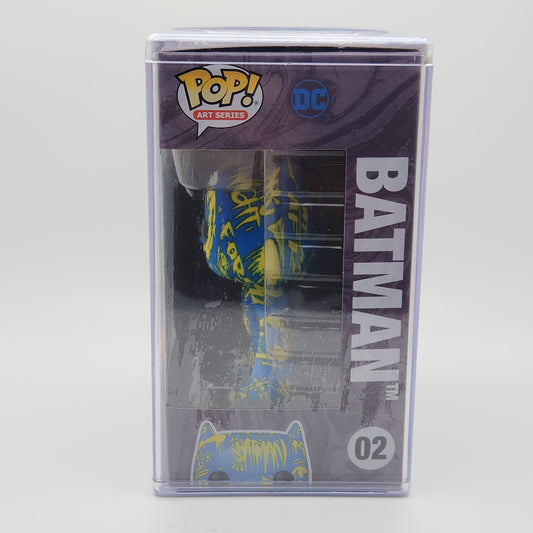 Funko Pop! Artist Series- Batman: Batman (Blue/Yellow)