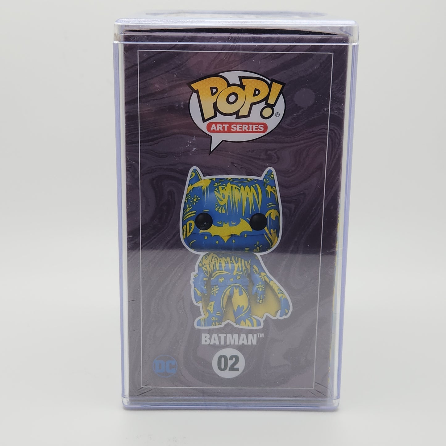Funko Pop! Artist Series- Batman: Batman (Blue/Yellow)