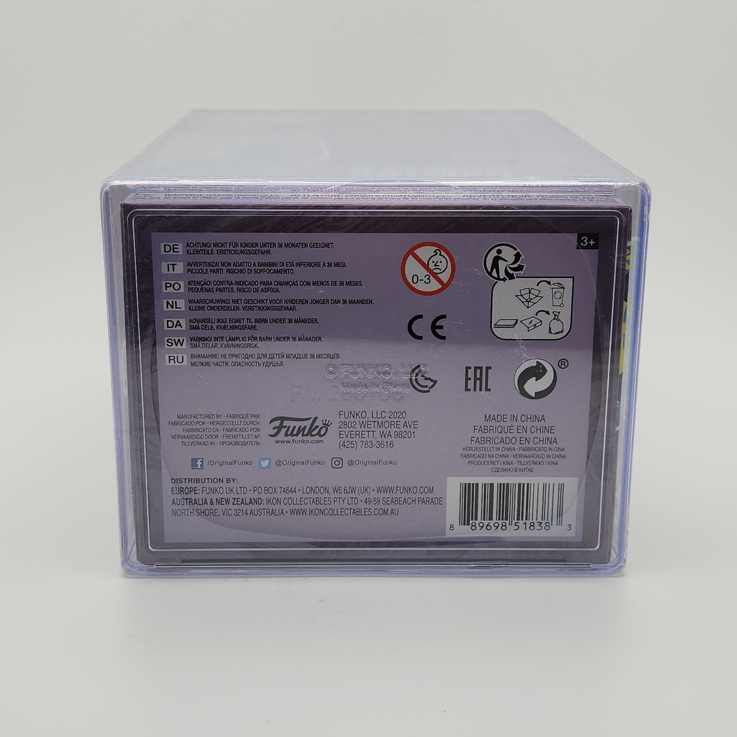 Funko Pop! Artist Series- Batman: Batman (Blue/Yellow)