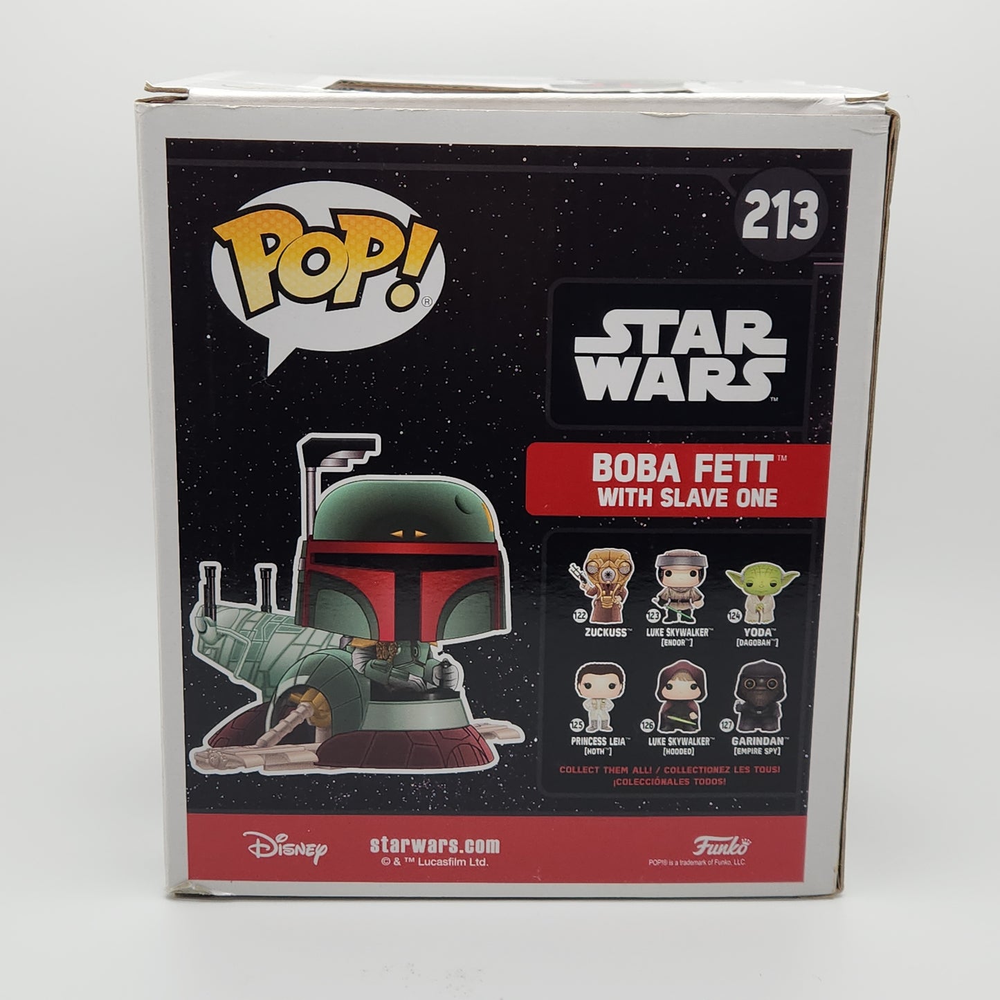 Funko Pop! Movies- Star Wars 40 Years: Boba Fett (with Slave One)