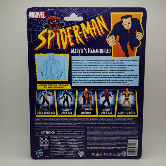 Marvel Legends Retro Collection Series- Spider-Man: Marvels Hammerhead