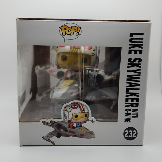 Funko Pop! Movies- Star Wars: Luke Skywalker with X-Wing