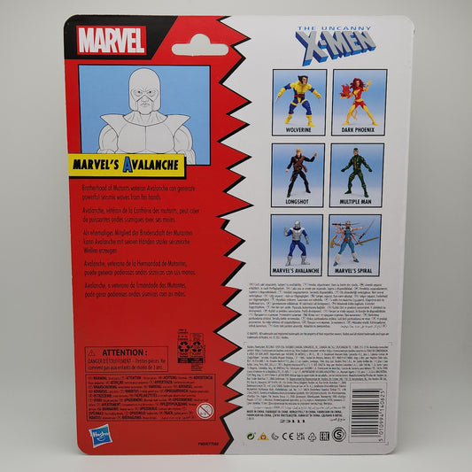 Marvel Legends Retro Collection Series- The Uncanny X-Men: Marvel's Avalanche