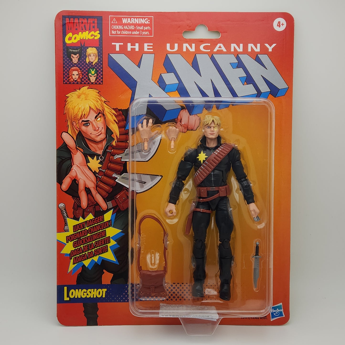 Marvel Legends Retro Collection Series- The Uncanny X-Men: Longshot