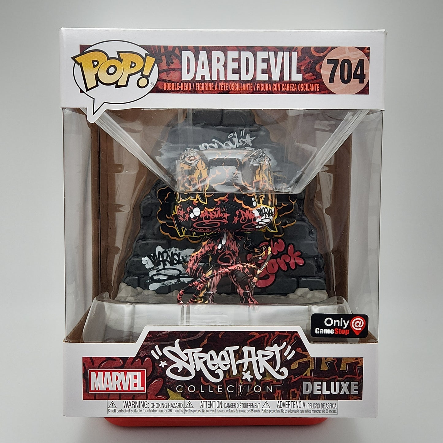 Funko Pop! Marvel- Deluxe Street Art- Daredevil