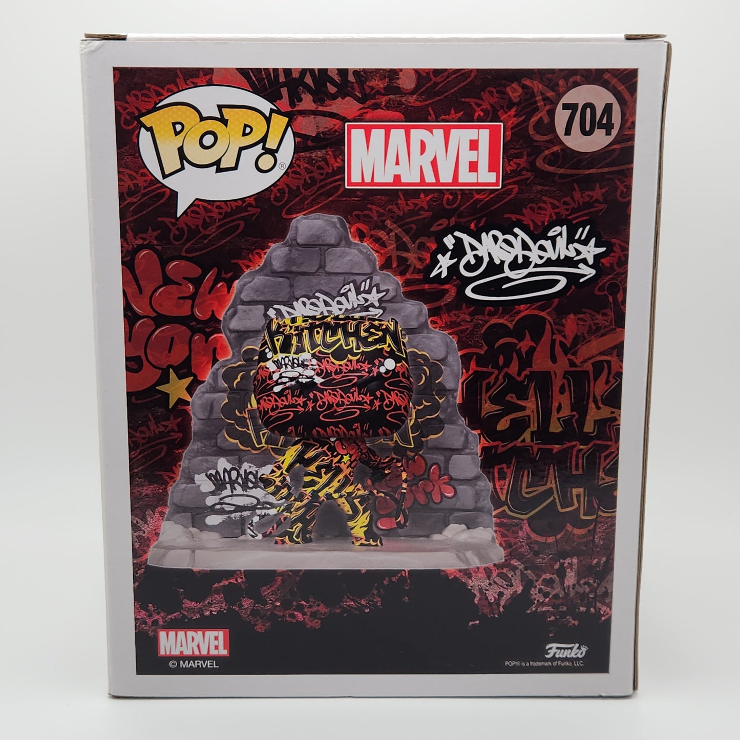 Funko Pop! Marvel- Deluxe Street Art- Daredevil