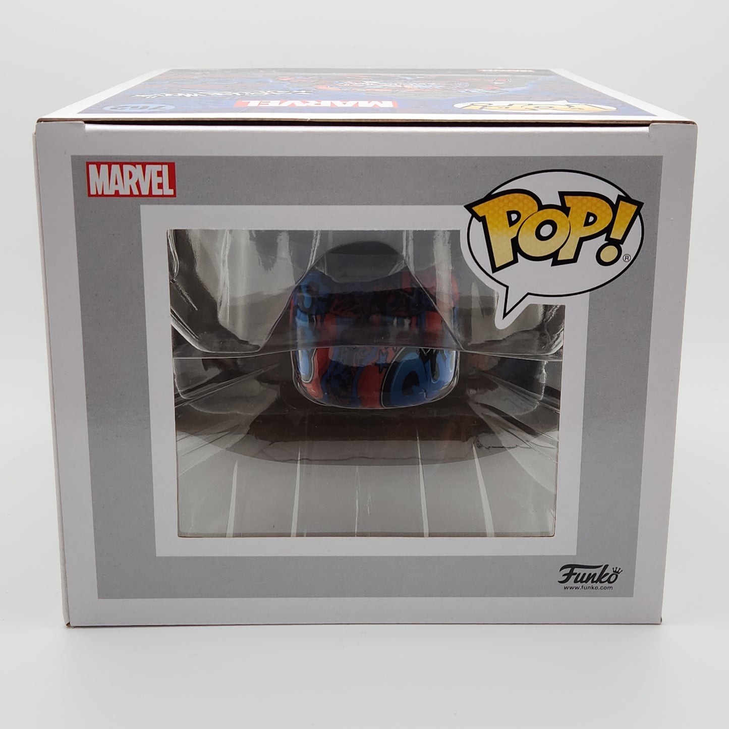 Funko Pop! Marvel- Deluxe Street Art: Spider-Man