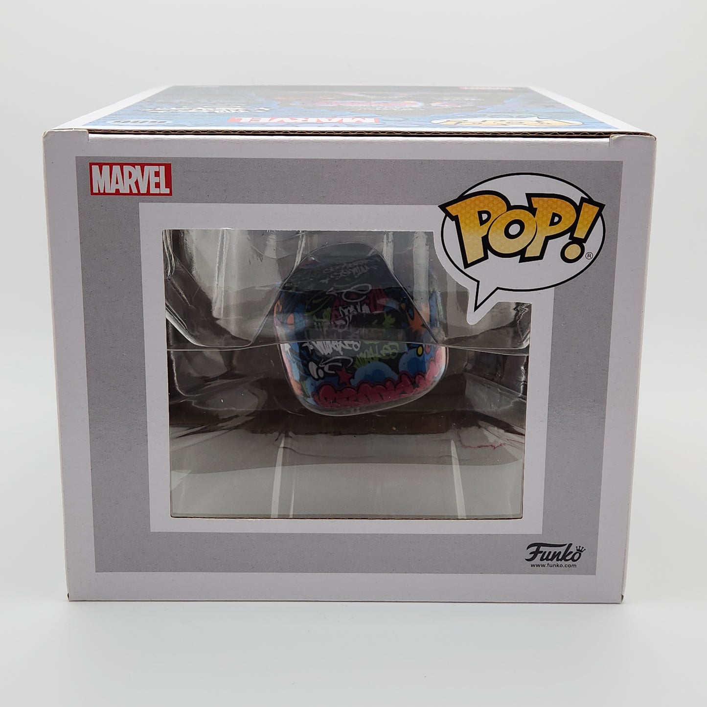 Funko Pop! Marvel- Deluxe Street Art: Miles Morales