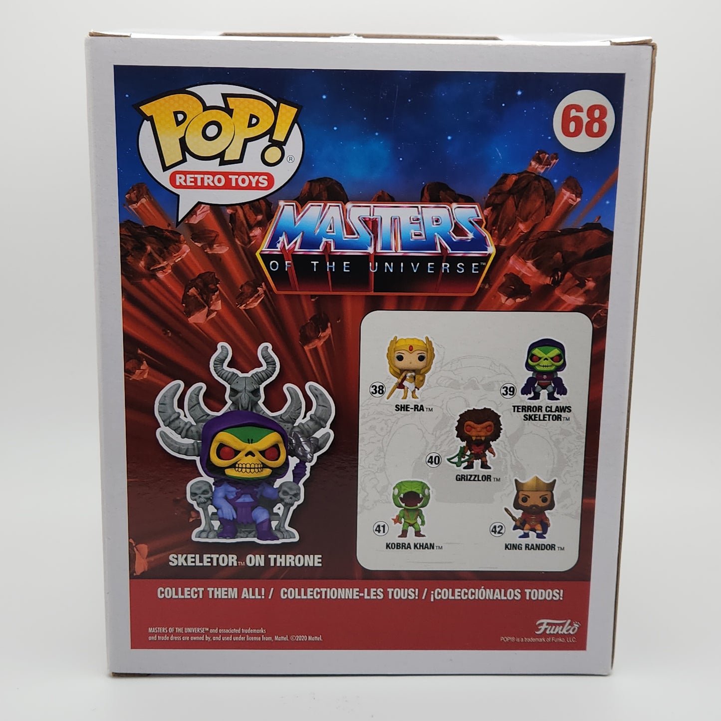 Funko Pop! Deluxe- Retro Toys: Masters of the Universe- Skeletor on Throne