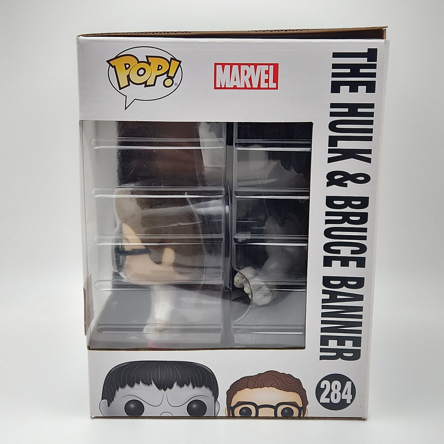 Funko Pop! Deluxe- Marvel: The Hulk- The Hulk & Bruce Banner