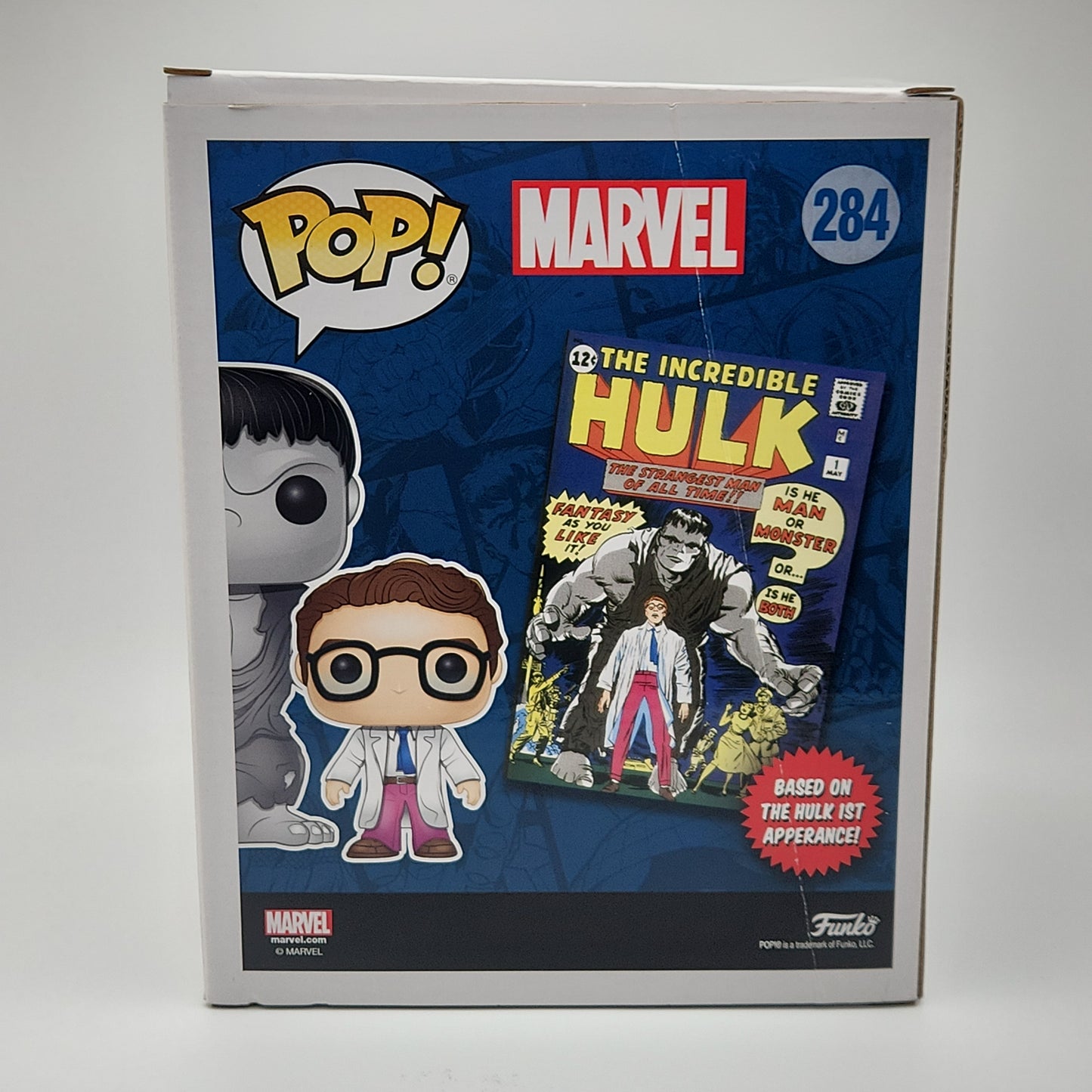 Funko Pop! Deluxe- Marvel: The Hulk- The Hulk & Bruce Banner