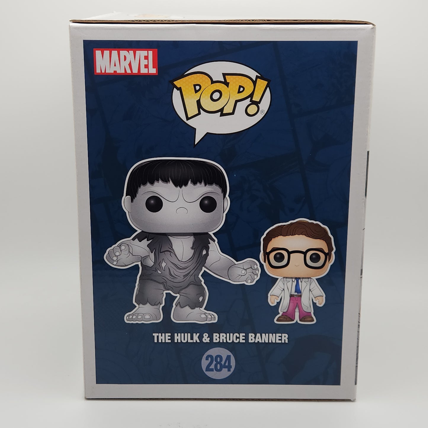 Funko Pop! Deluxe- Marvel: The Hulk- The Hulk & Bruce Banner