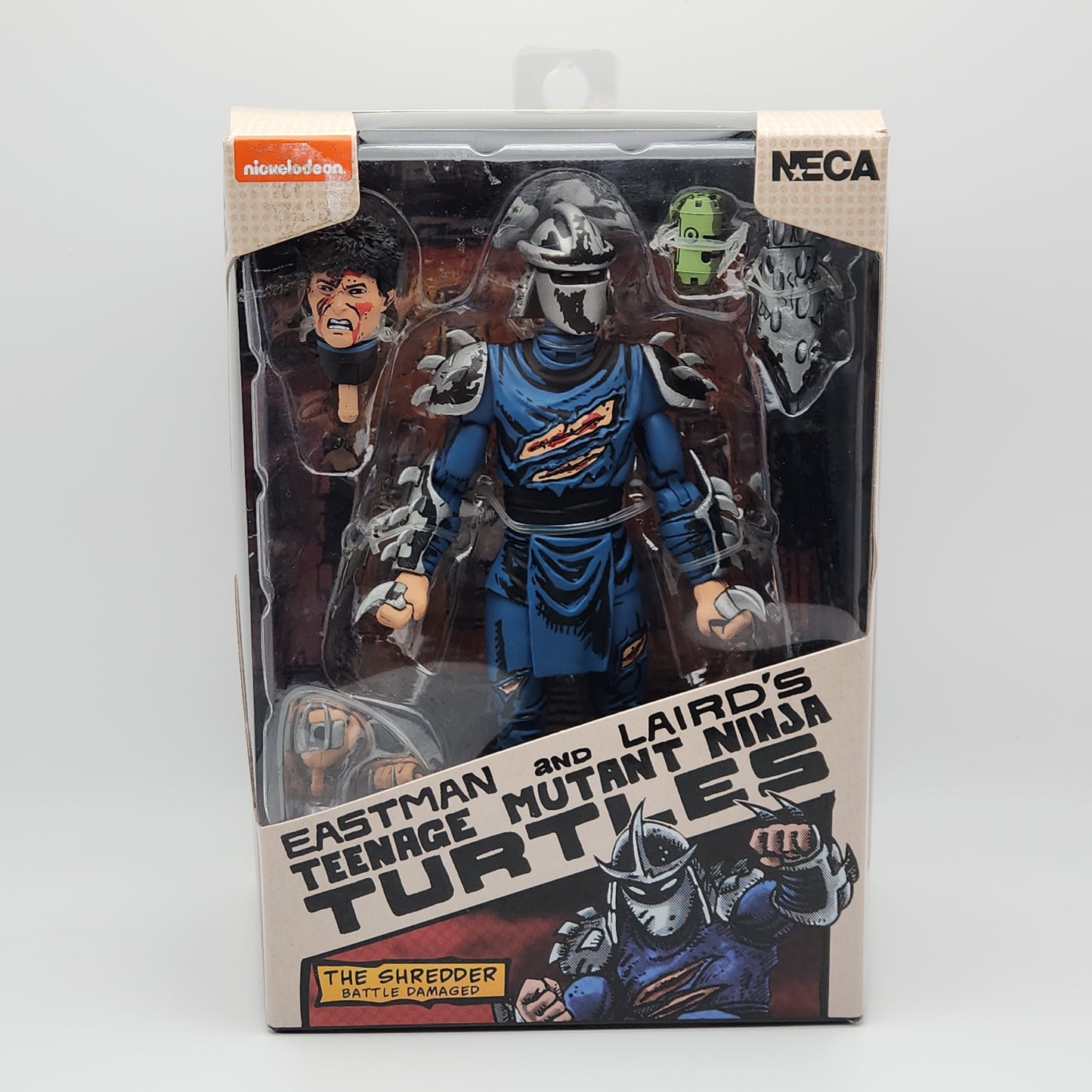 Teenage Mutant Ninja Turtles- Shredder (Battle Damaged) NECA: Eastman & Laird's