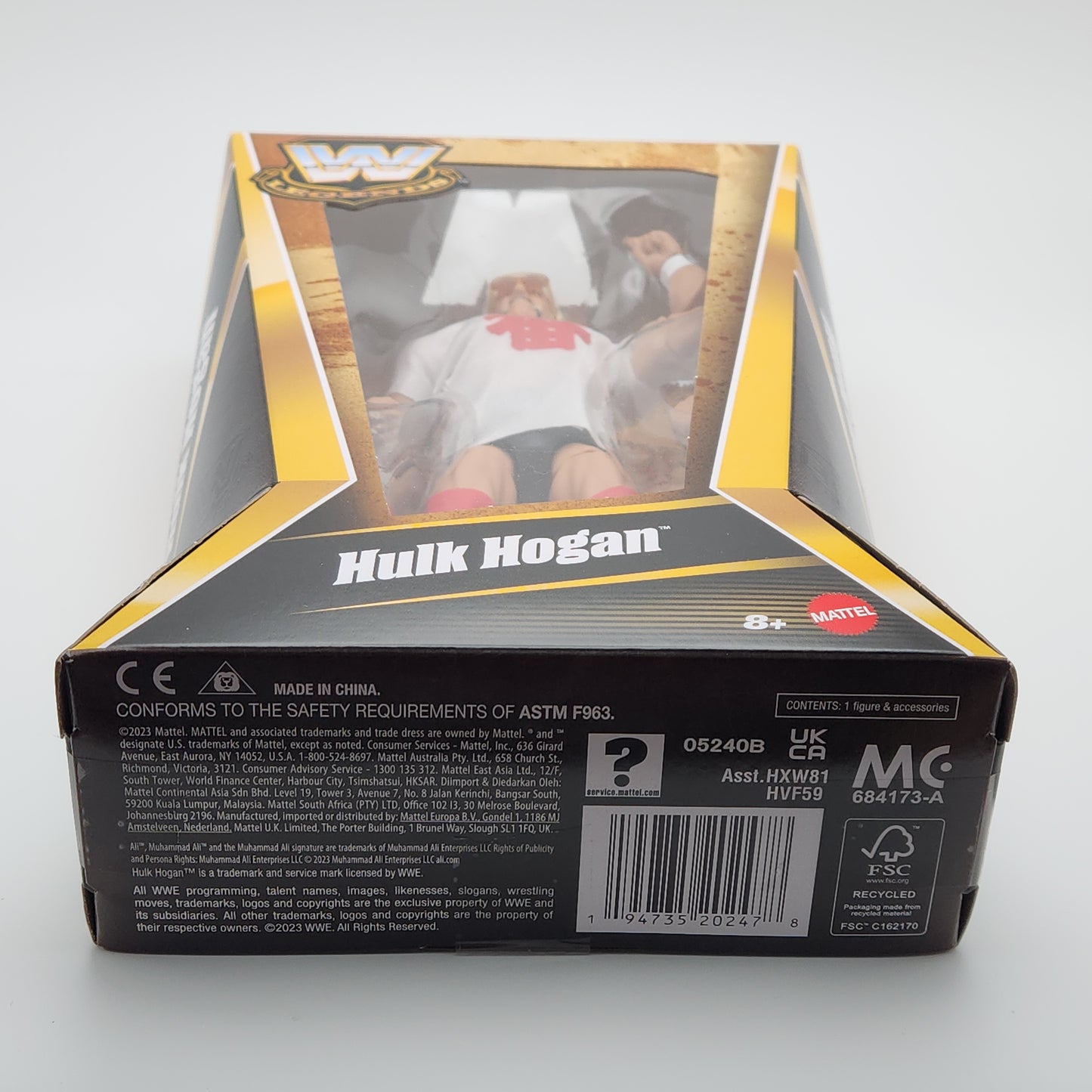 WWE Elite Collection Series- WWF Legends- Hulk Hogan (Chase Version)