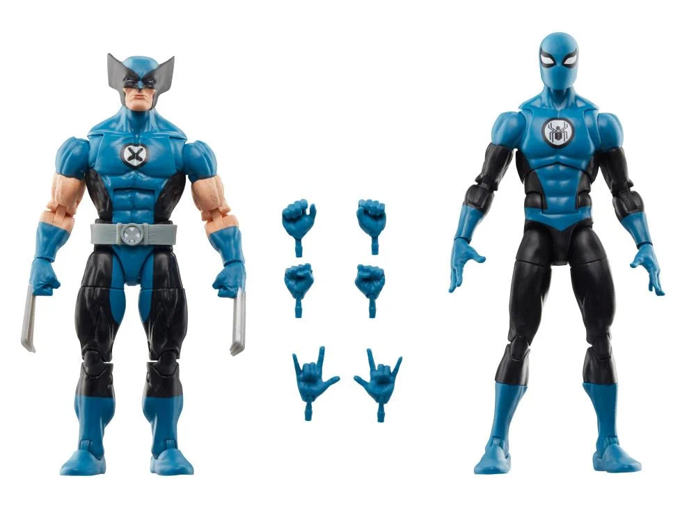 Marvel Legends Series Collection- Fantastic Four: Spider-Man & Wolverine FF4 Deco (2-pack)