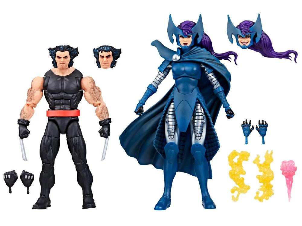 Marvel Legends Series Collection- Wolverine & Psylocke (2-pack)