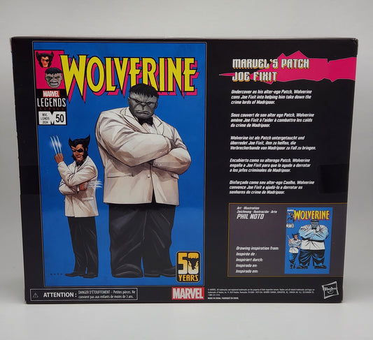 Marvel Legends Series Collection- Wolverine (Patch) & Joe Fixit (2-pack)