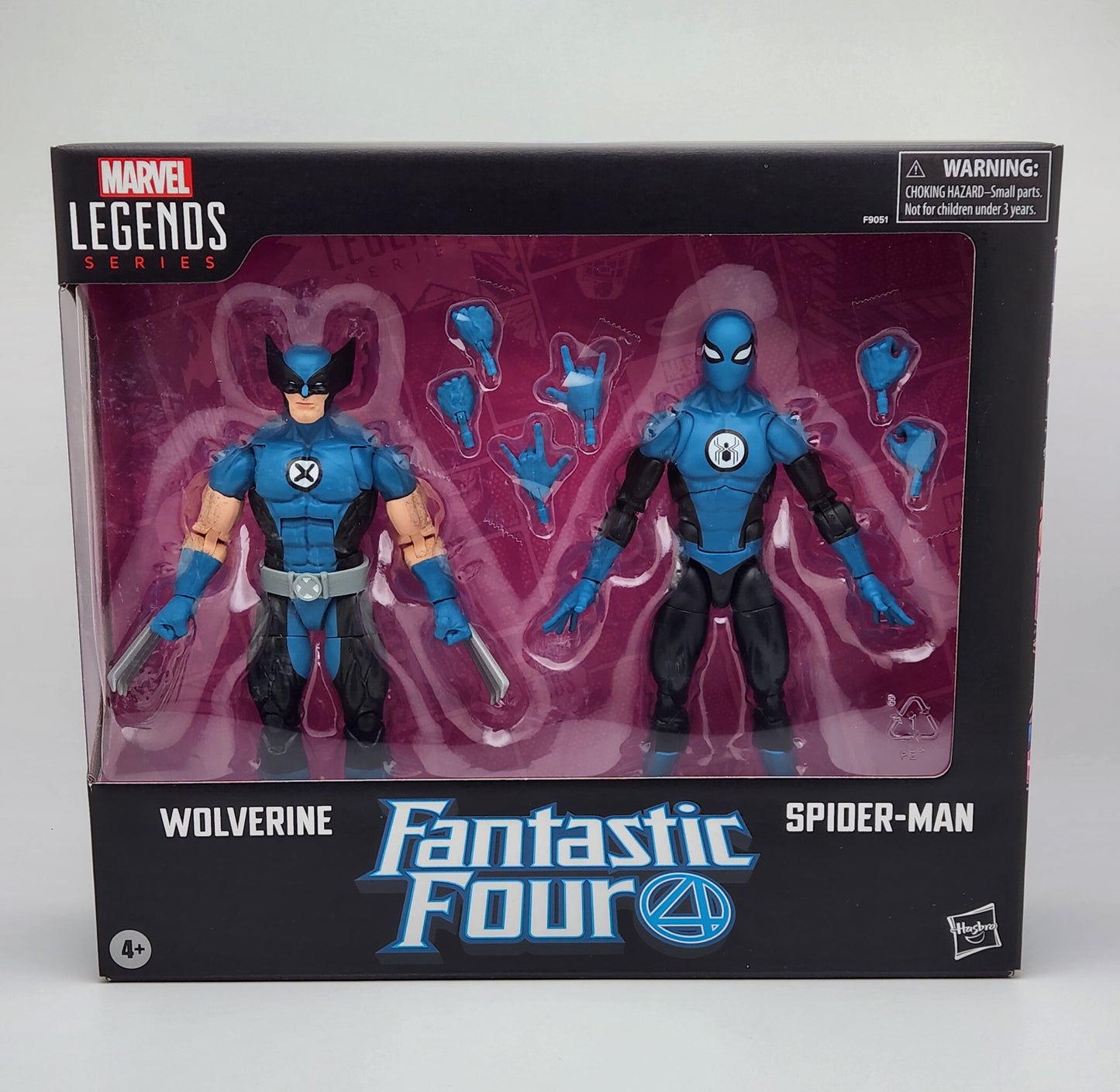 Marvel Legends Series Collection- Fantastic Four: Spider-Man & Wolverine FF4 Deco (2-pack)