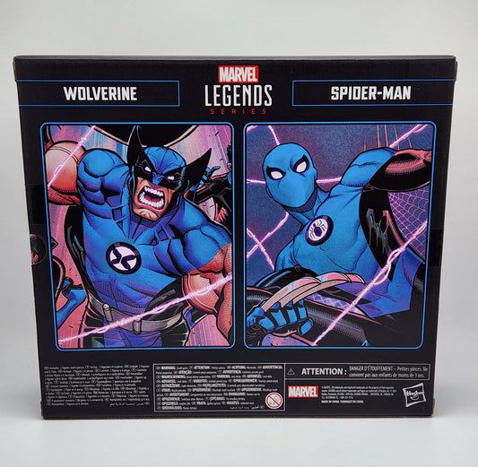 Marvel Legends Series Collection- Fantastic Four: Spider-Man & Wolverine FF4 Deco (2-pack)