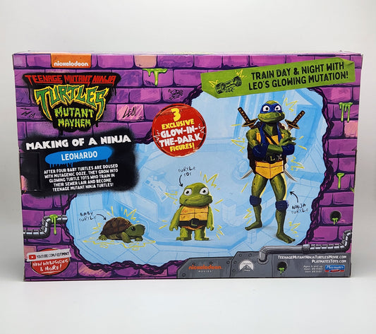 Teenage Mutant Ninja Turtles- Mutant Mayhem: Making of a Ninja- Leonardo (GITD)