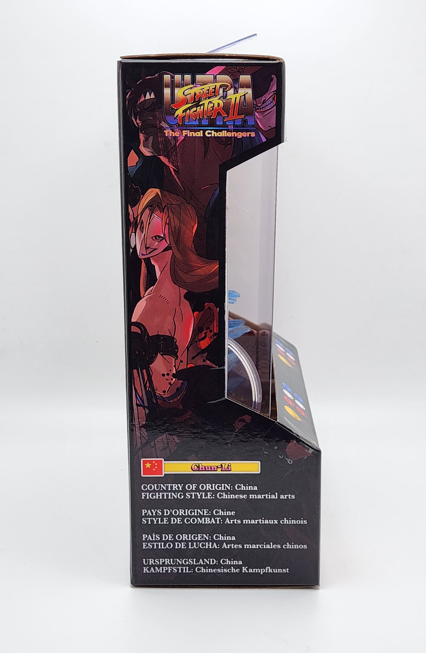 Ultra Street Fughter II- Chung-Li (Jada Toys) Chase Red Version