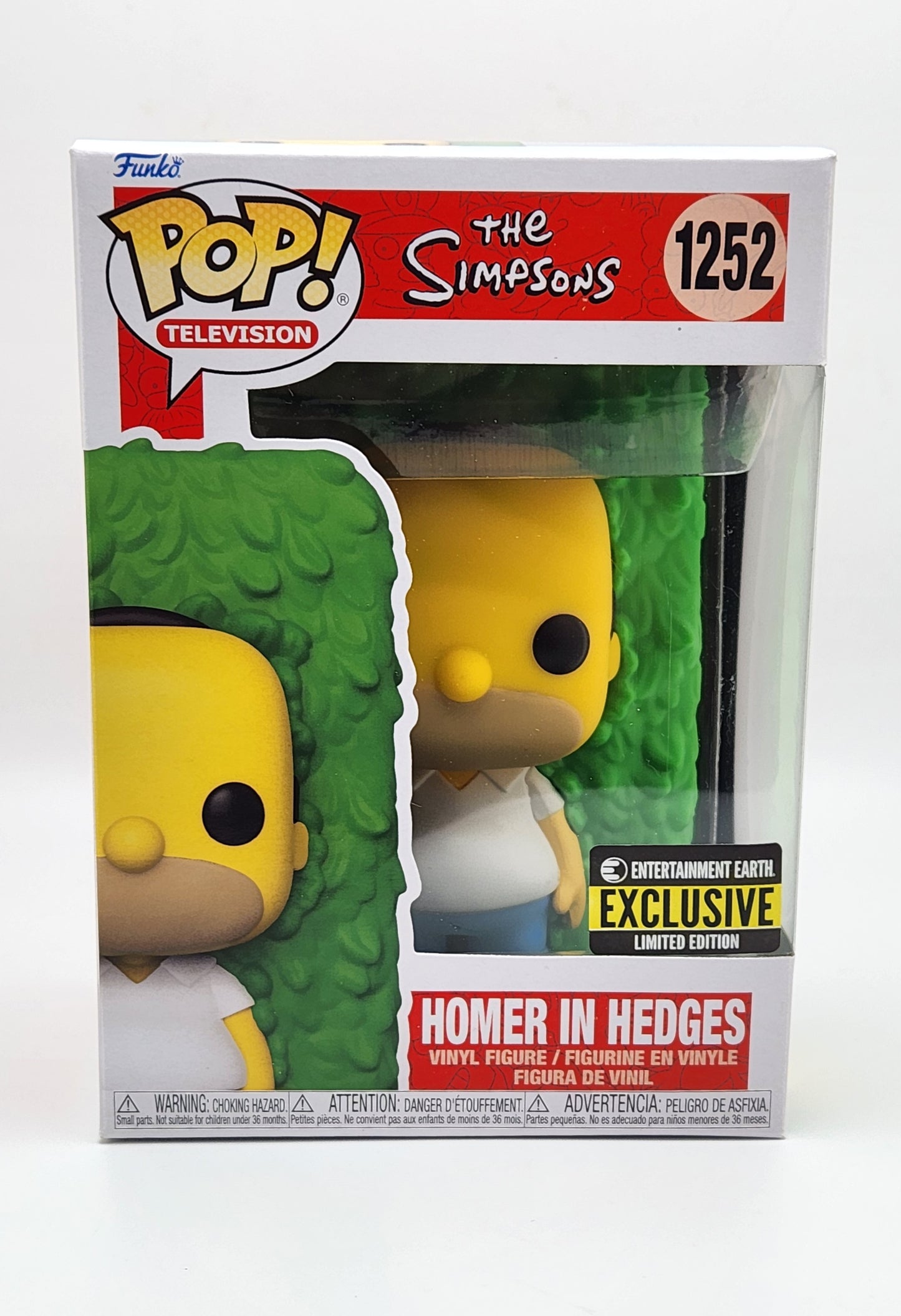 Funko Pop! Television- The Simpsons- Homer in Hedges
