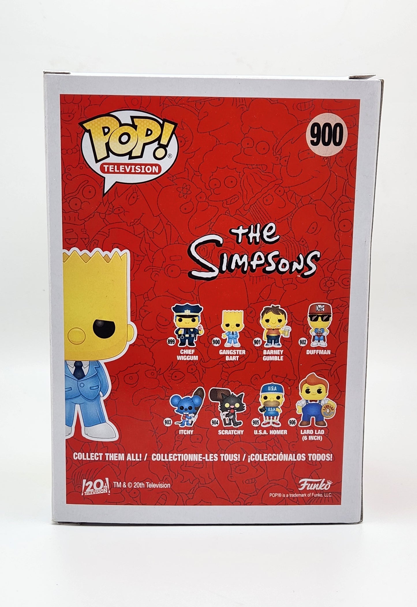 Funko Pop! Television- The Simpsons- Gangster Bart