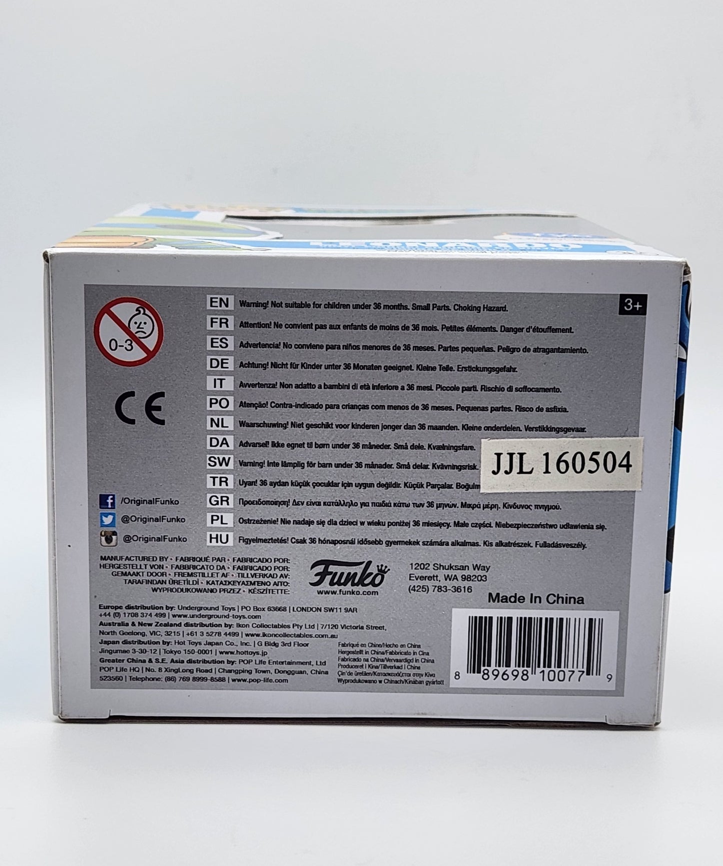 Funko Pop! Television- Teenage Mutant Ninja Turtles: Leonardo (Greyscale)