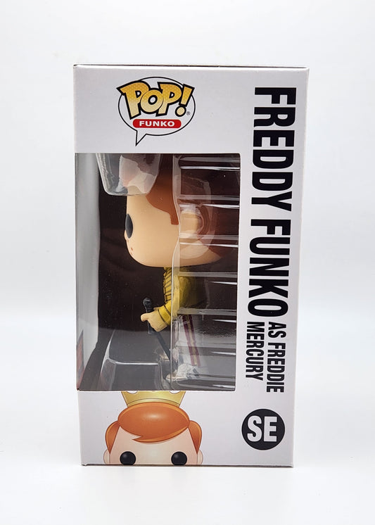 Funko Pop! SE- Fundays Games 2021- Freddy Funko as Freddie Mercury (Metallic)