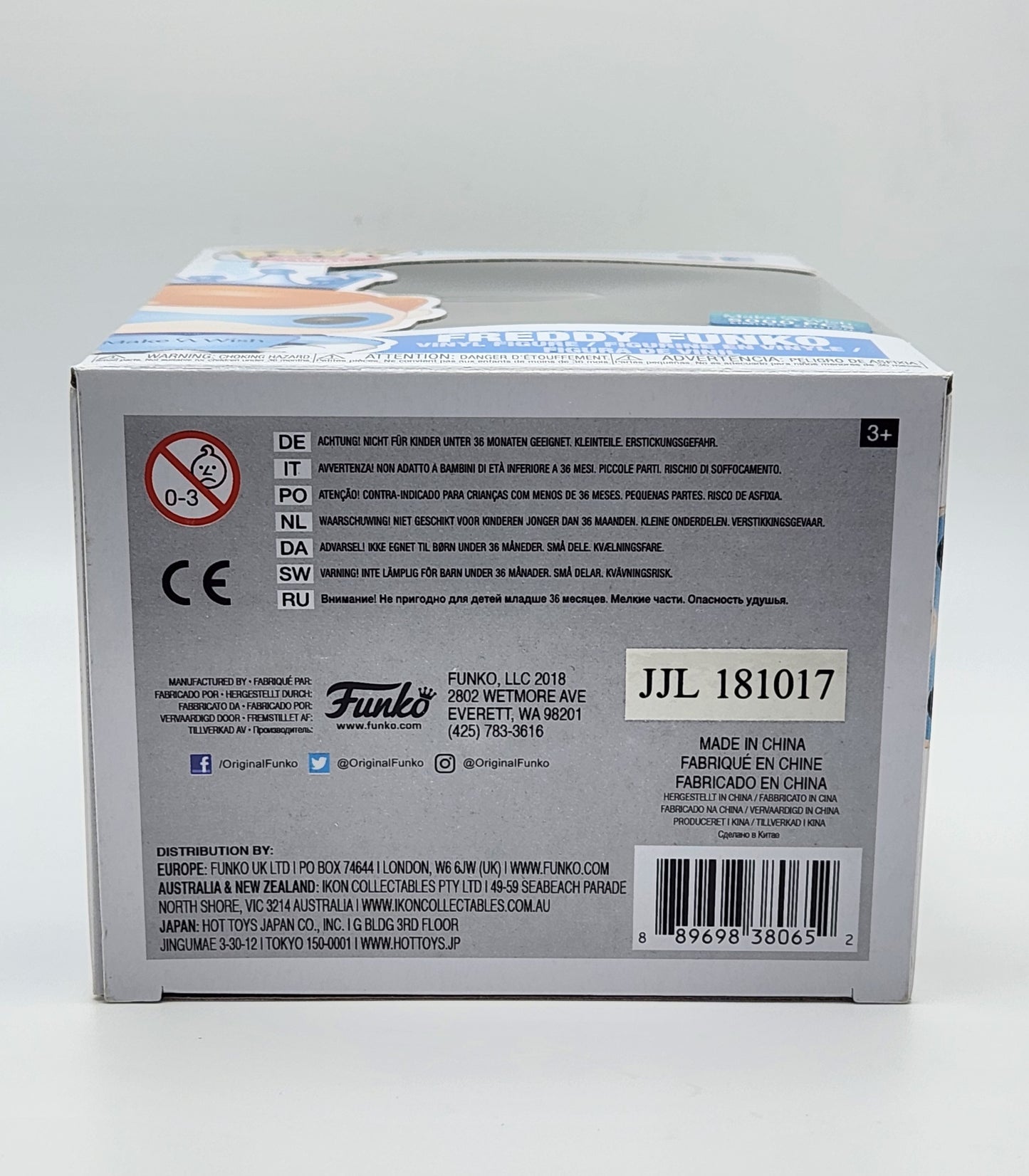 Funko Pop! SE- Make A Wish- Superhero Freddy Funko (Metallic)