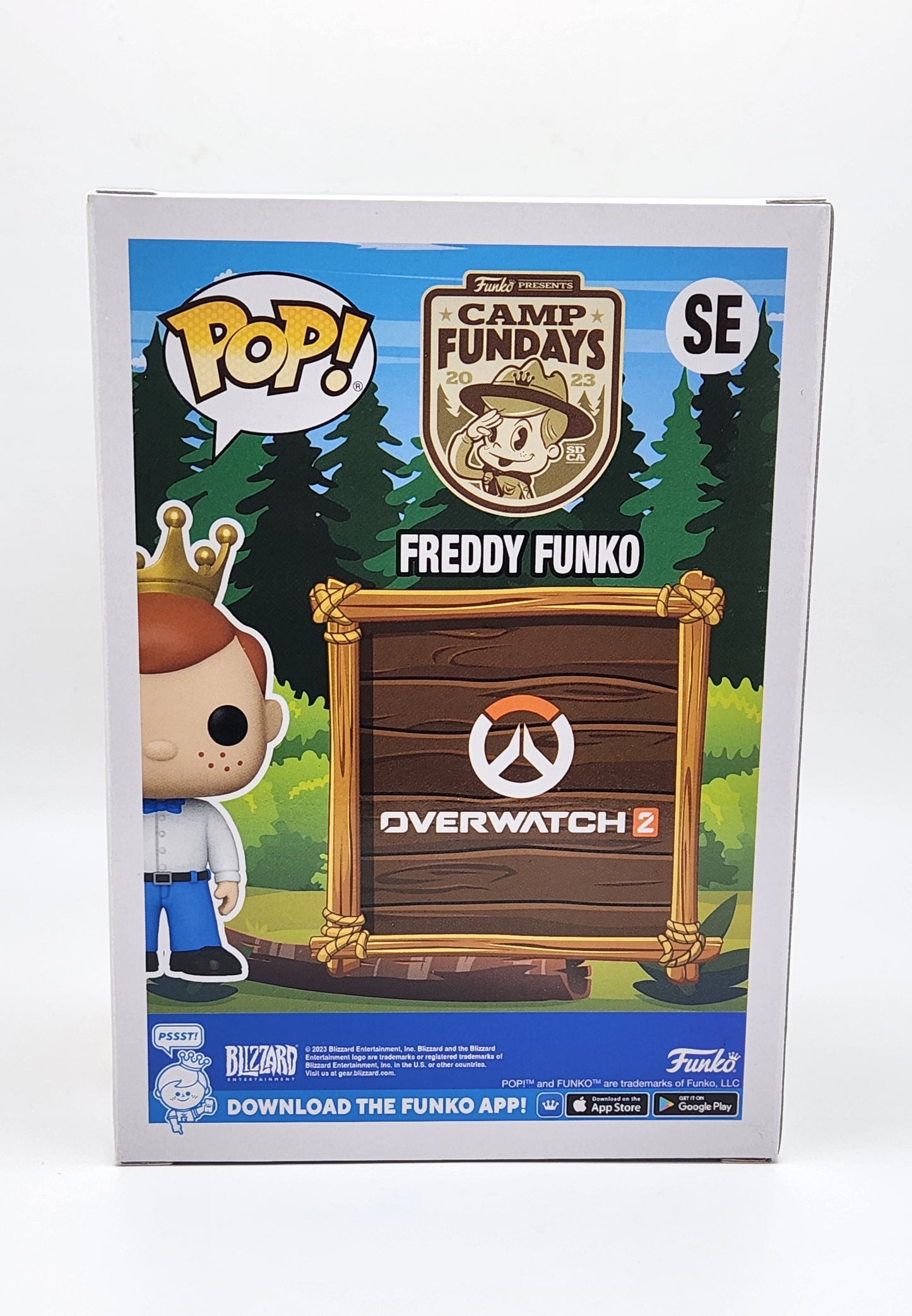 Funko Pop! SE-Camp Fundays 2023- Freddy Funko as Genji (Overwatch)