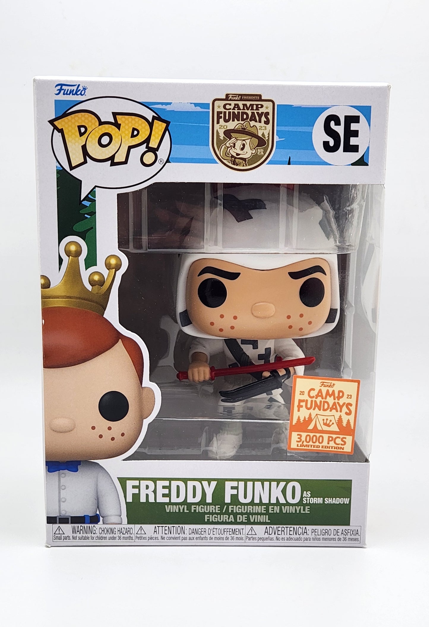 Funko Pop! SE-Camp Fundays 2023- Freddy Funko as Storm Shadow (G.I. Joe)
