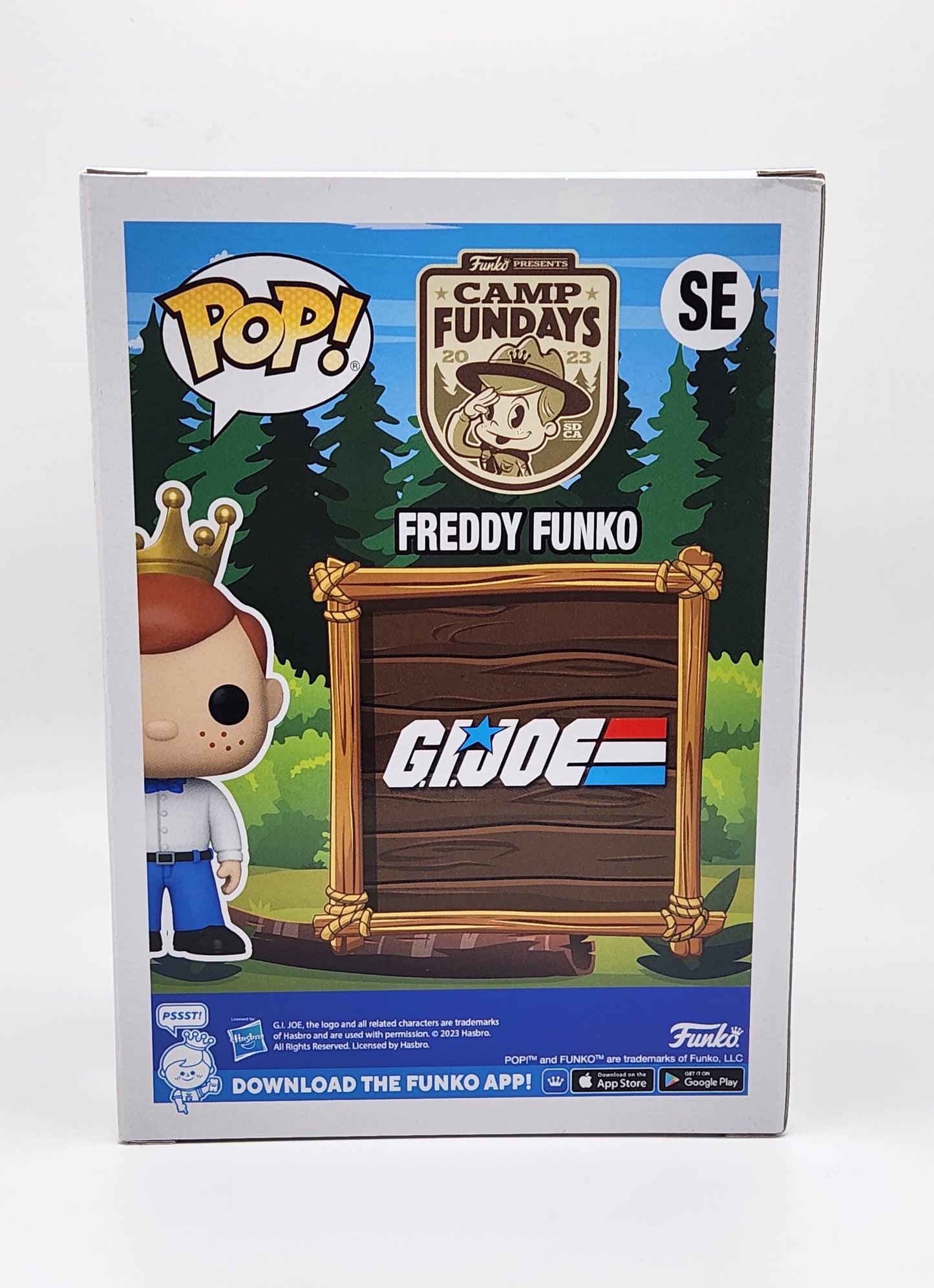 Funko Pop! SE-Camp Fundays 2023- Freddy Funko as Storm Shadow (G.I. Joe)