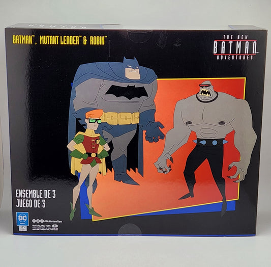 Batman: The New Batman Adventures- Batman, Mutant Leader & Robin 3pk (Legends of the Dark Knight) McFarlane Toys